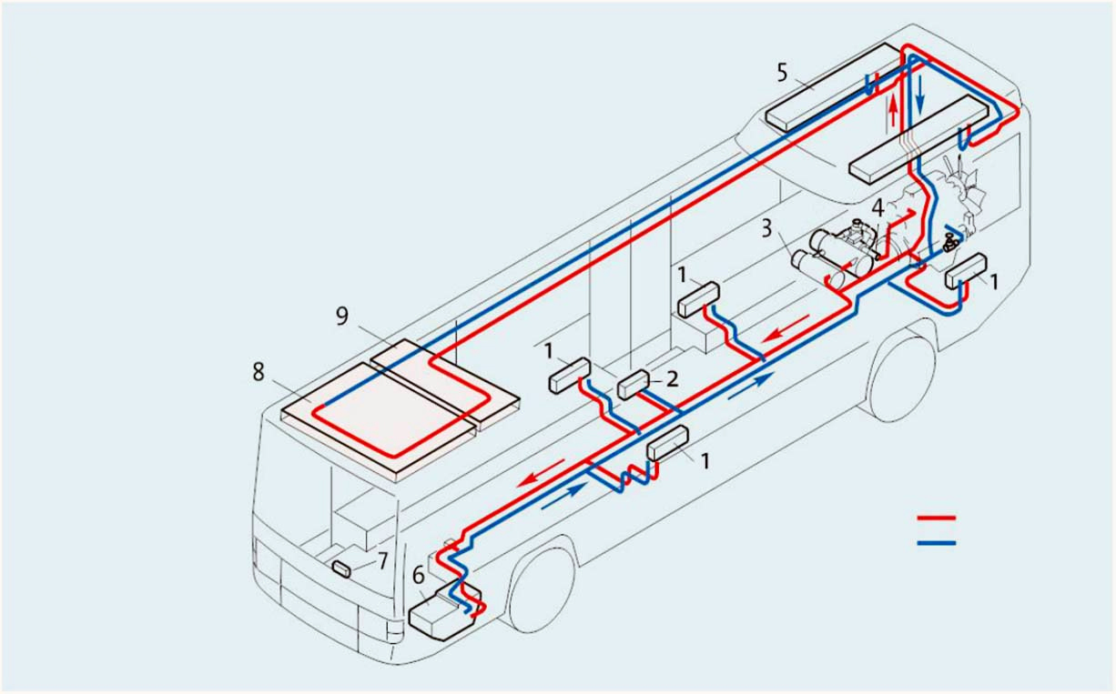 high voltage coolant heater