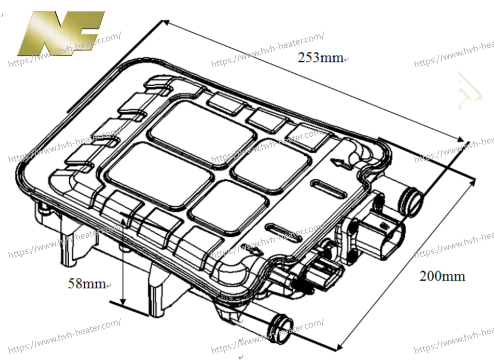 PTC COOLANT HEATER