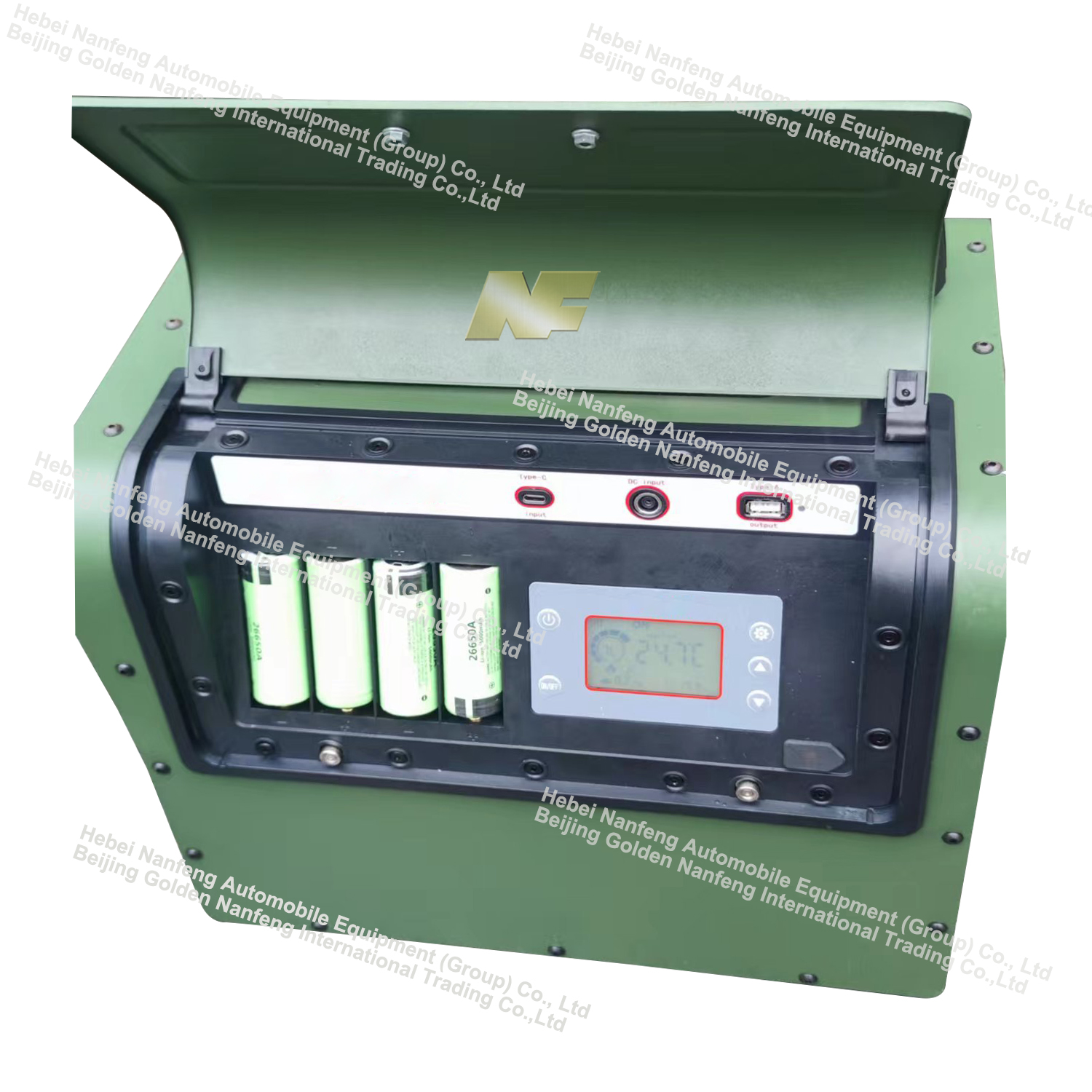 portable self-generating  diesel air heater 11